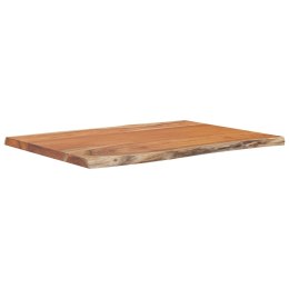 VidaXL Blat do stołu, 80x60x2,5 cm, drewno akacjowe, naturalna krawędź