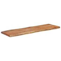 VidaXL Blat do stołu, 110x40x2,5cm, drewno akacjowe, naturalna krawędź