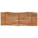 VidaXL Blat do stołu, 90x40x2,5 cm, drewno akacjowe, naturalna krawędź