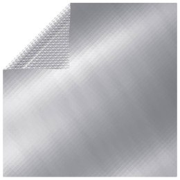 VidaXL Folia na basen, srebrna, 488x244 cm, PE