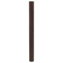 VidaXL Parawan, ciemnobrązowy, 165x600 cm, bambusowy