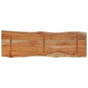 VidaXL Blat do stołu, 120x40x2,5cm, drewno akacjowe, naturalna krawędź