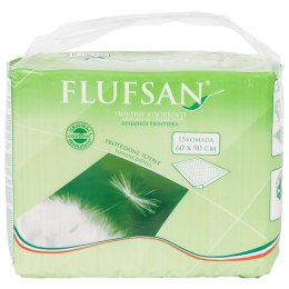Flufsan Podkłady dla osób nietrzymających moczu, 90 szt., 60x90 cm