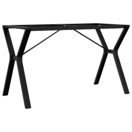 VidaXL Nogi do stołu w kształcie litery Y, 120x60x73 cm, żeliwo
