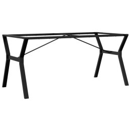 VidaXL Nogi do stołu w kształcie litery Y, 160x80x73 cm, żeliwo
