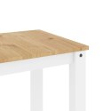 VidaXL Stół jadalniany Panama, biały, 117x60x75 cm, drewno sosnowe