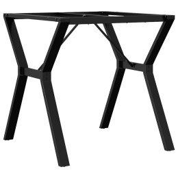 VidaXL Nogi do stołu w kształcie litery Y, 70x70x73 cm, żeliwo