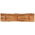 VidaXL Blat do stołu, 180x40x2,5cm, drewno akacjowe, naturalna krawędź