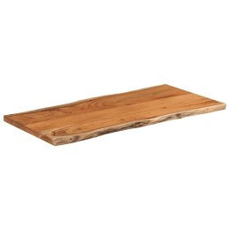 VidaXL Blat do stołu, 80x40x2,5 cm, drewno akacjowe, naturalna krawędź