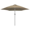 VidaXL Pokrycie do parasola ogrodowego, kolor taupe, 300 cm
