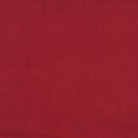 VidaXL Podnóżek, winna czerwień, 45x29,5x35 cm, aksamitny