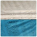VidaXL Namiot prysznicowy, niebieski, szybkio rozkładany, wodoszczelny