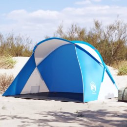 VidaXL Namiot plażowy typu pop-up, niebieski, wodoszczelny