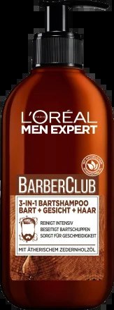 L'Oréal Men Expert Barber Club 3in1 Szampon do Brody 200 ml