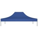 VidaXL Dach do namiotu imprezowego, 4,5 x 3 m, niebieski, 270 g/m²