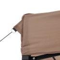 VidaXL Składany namiot imprezowy typu pop-up, brązowy, 200x200x306 cm