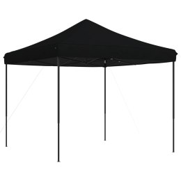 VidaXL Składany namiot imprezowy typu pop-up, czarny, 292x292x315 cm