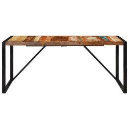 VidaXL Stół, 175x90x76 cm, lite drewno z odzysku