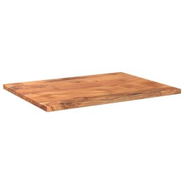 VidaXL Blat stołu, 90x70x2,5 cm, prostokątny, lite drewno akacjowe
