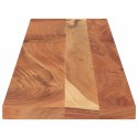 VidaXL Blat stołu, 140x20x3,8 cm, prostokątny, lite drewno akacjowe