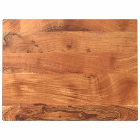 VidaXL Blat stołu, 90x70x3,8 cm, prostokątny, lite drewno akacjowe