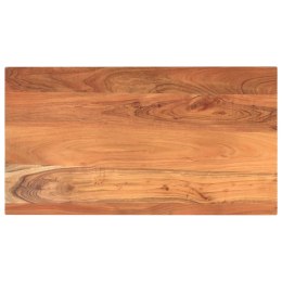 VidaXL Blat stołu, 120x60x2,5 cm, prostokątny, lite drewno akacjowe