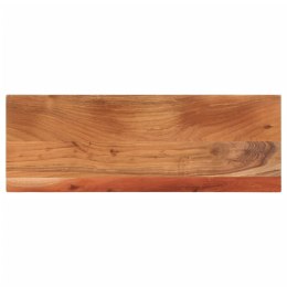 VidaXL Blat stołu, 70x30x3,8 cm, prostokątny, lite drewno akacjowe