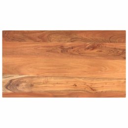VidaXL Blat stołu, 110x60x3,8 cm, prostokątny, lite drewno akacjowe