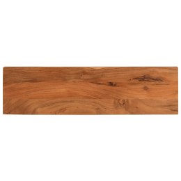 VidaXL Blat stołu, 120x40x3,8 cm, prostokątny, lite drewno akacjowe