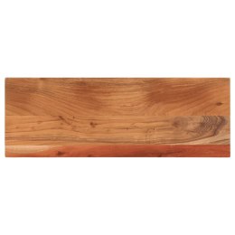 VidaXL Blat stołu, 70x30x2,5 cm, prostokątny, lite drewno akacjowe