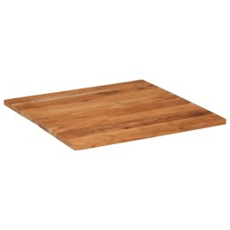VidaXL Blat stołu, 80x80x3,8 cm, kwadratowy, lite drewno akacjowe