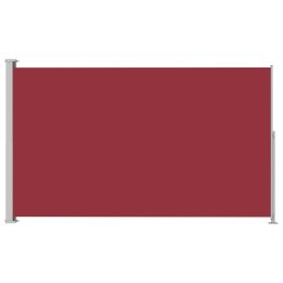 VidaXL Zwijana markiza boczna na taras, 220x300 cm, czerwona