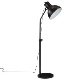 VidaXL Lampa stojąca, 25 W, czarna, 30x30x90-150 cm, E27
