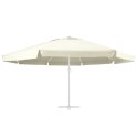 VidaXL Wymienne pokrycie parasola ogrodowego, piaskowe, 600 cm