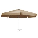 VidaXL Pokrycie do parasola ogrodowego, kolor taupe, 600 cm