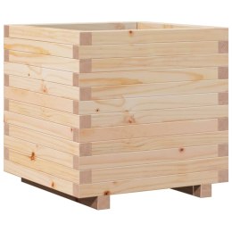 VidaXL Donica ogrodowa, 50x50x49,5 cm, lite drewno sosnowe