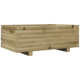 VidaXL Donica ogrodowa, 70x40x26,5 cm, impregnowane drewno sosnowe