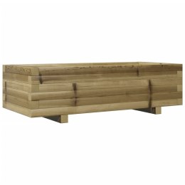 VidaXL Donica ogrodowa, 90x40x26,5 cm, impregnowane drewno sosnowe