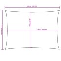 VidaXL Żagiel ogrodowy, tkanina Oxford, prostokątny, 2x3,5 m, biały