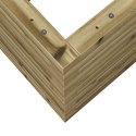 VidaXL Donica ogrodowa, 70x70x46 cm, impregnowane drewno sosnowe