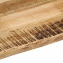 VidaXL Blat stołu z naturalną krawędzią, 100x40x3,8 cm, drewno mango