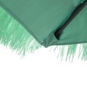 VidaXL Parasol ogrodowy na stalowym słupku, zielony, 269x269x235 cm