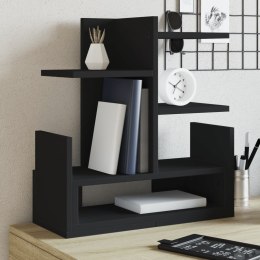 VidaXL Organizer na biurko, czarny, 49x20x52,5 cm