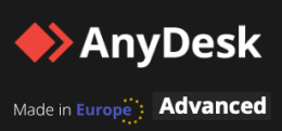 AnyDesk Software GmbH AnyDesk Advanced 100 UŻYTKOWNIKÓW / 2 SESJE / 1 ROK