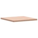 VidaXL Blat do stołu, 80x80x4 cm, kwadratowy, lite drewno bukowe