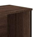 VidaXL Regał, brązowy dąb, 50x31x74,5 cm, materiał drewnopochodny