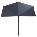 Madison Parasol Sun Wave, 270 x 150 cm, szary, PAC3P014