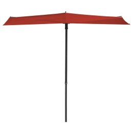 Madison Parasol balkonowy Sun Wave, 270 x 150 cm, ceglany