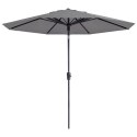 Madison Parasol ogrodowy Paros II Luxe, 300 cm, jasnoszary