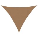 VidaXL Żagiel przeciwsłoneczny, 160 g/m², taupe, 4x4x5,8 m, HDPE